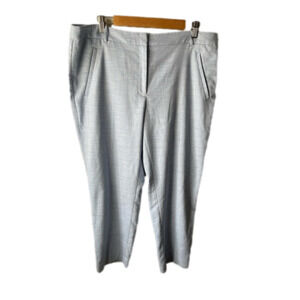 Karl Lagerfeld blue high waisted ankle trouser pants size 16